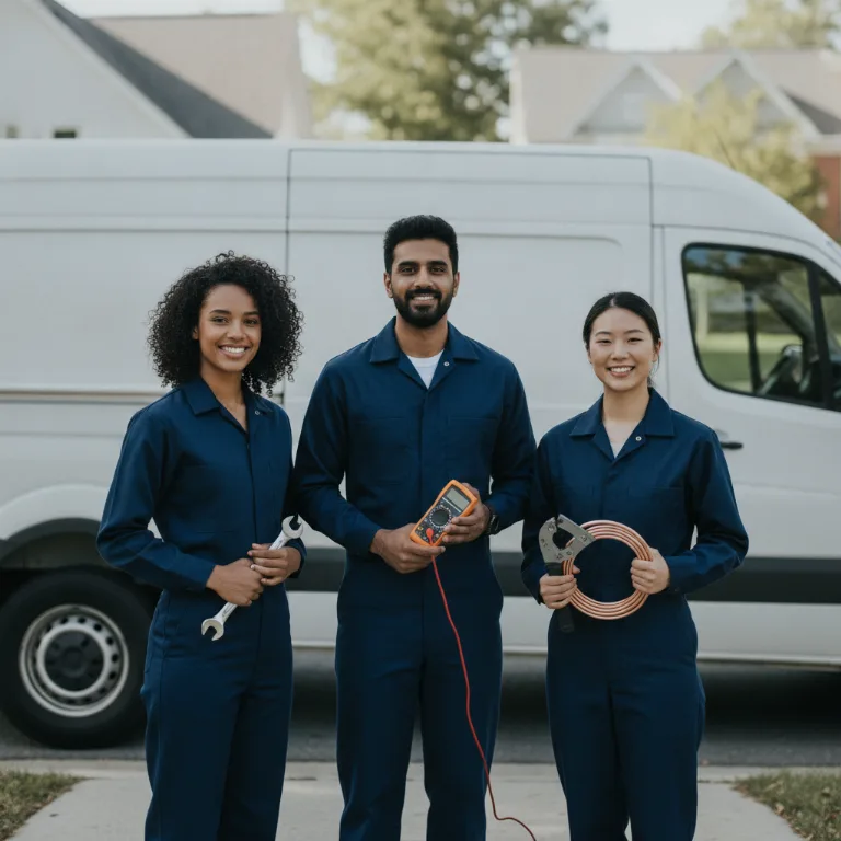 HVAC team in Langford
